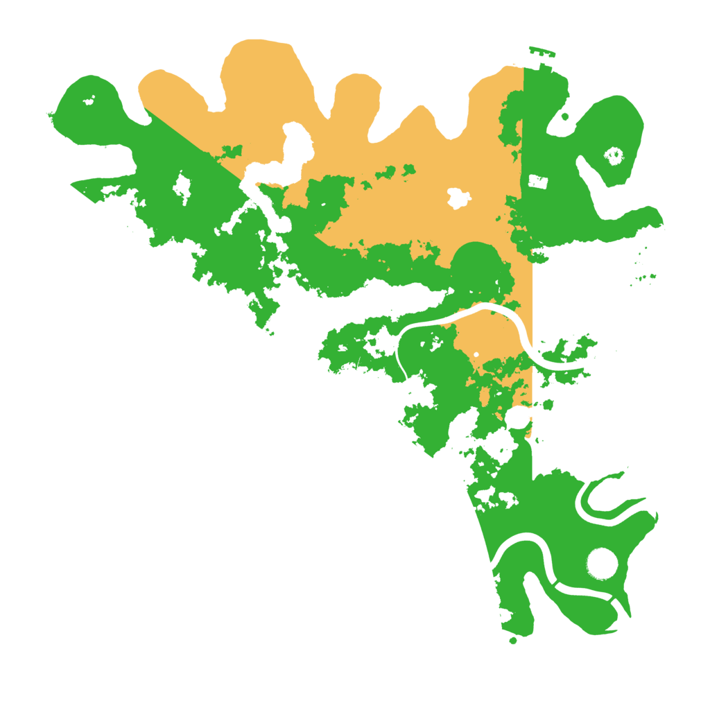 Biome Rust Map: Procedural Map, Size: 4000, Seed: 893174