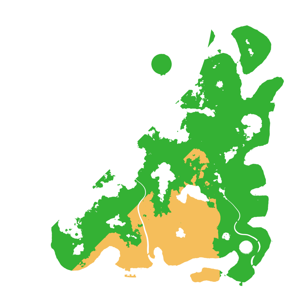 Biome Rust Map: Procedural Map, Size: 4000, Seed: 52088339