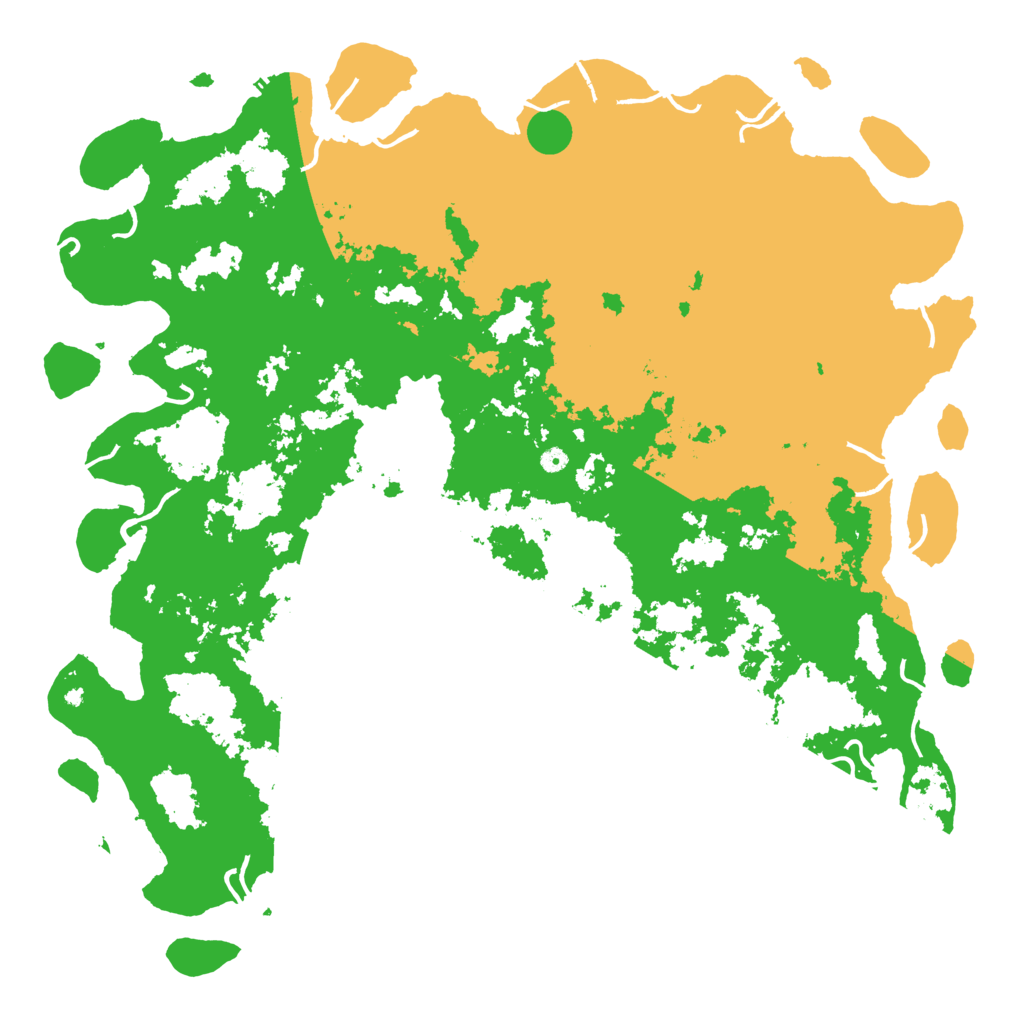 Biome Rust Map: Procedural Map, Size: 6000, Seed: 79689789