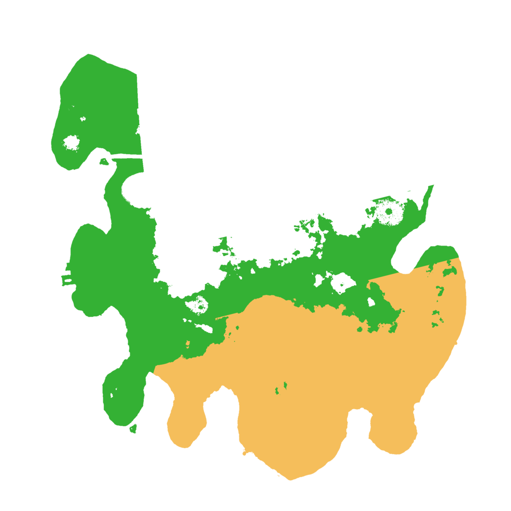 Biome Rust Map: Procedural Map, Size: 3000, Seed: 1857057650