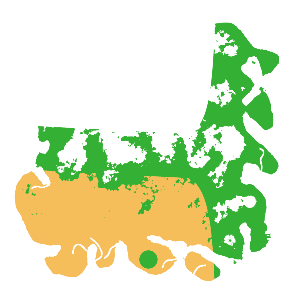 Biome Rust Map: Procedural Map, Size: 4250, Seed: 30072