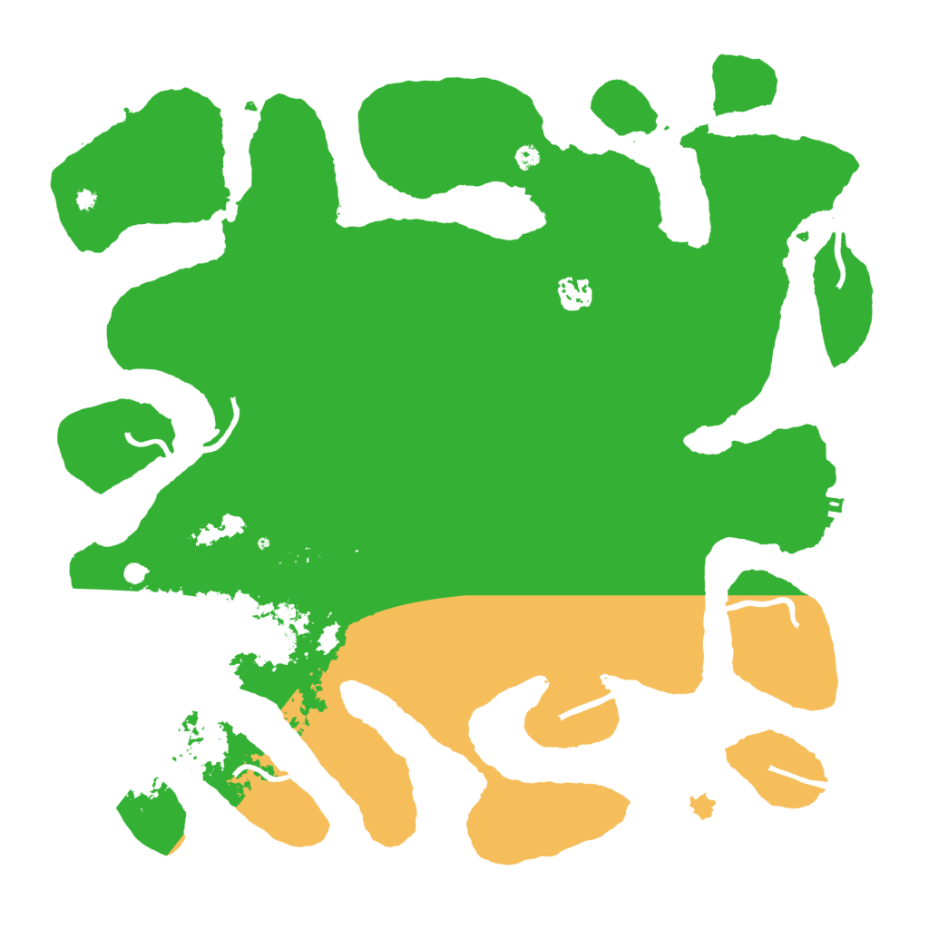 Biome Rust Map: Procedural Map, Size: 4000, Seed: 717256343