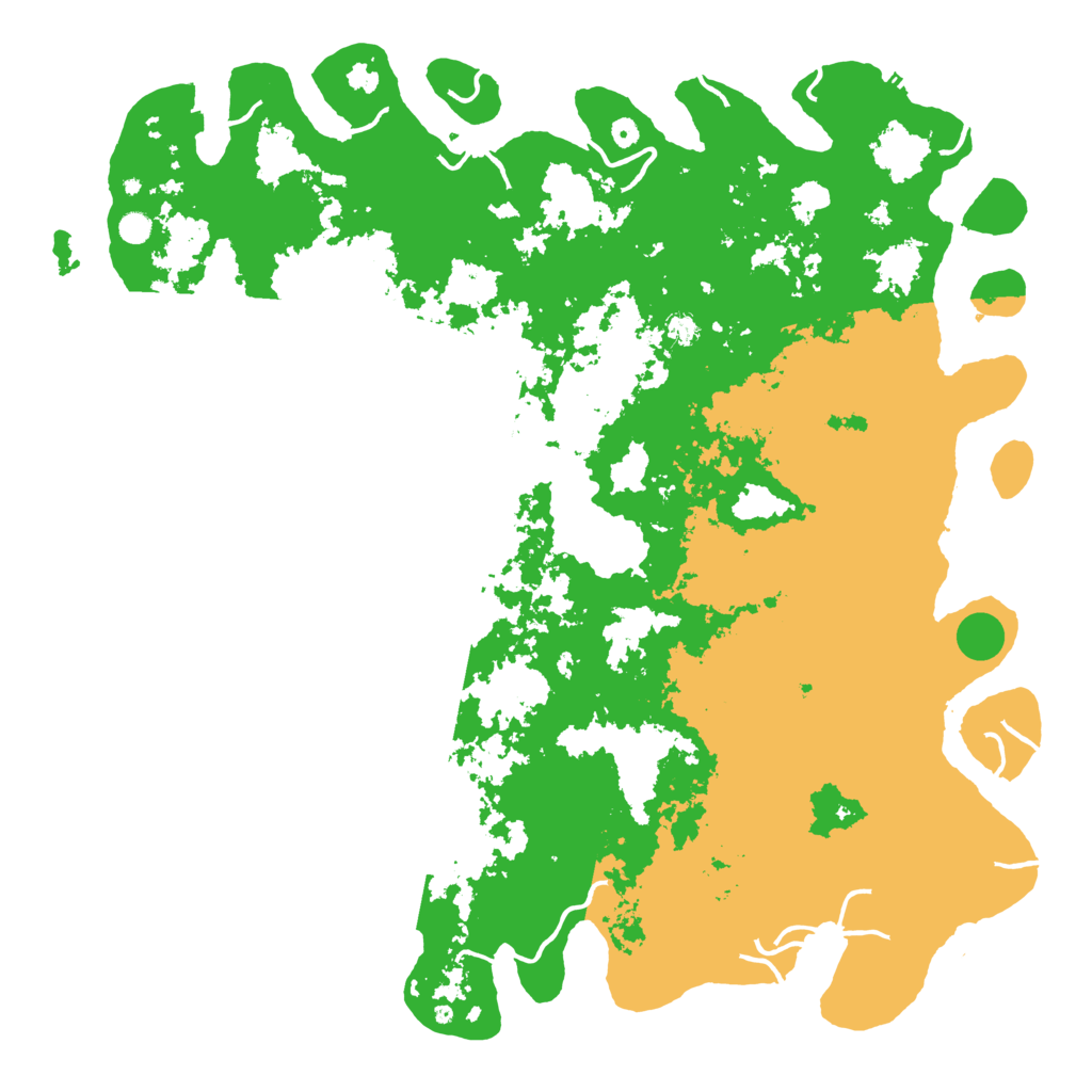 Biome Rust Map: Procedural Map, Size: 6000, Seed: 74781384