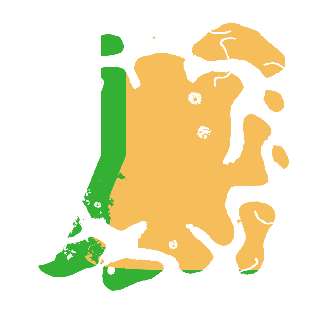 Biome Rust Map: Procedural Map, Size: 3550, Seed: 689044