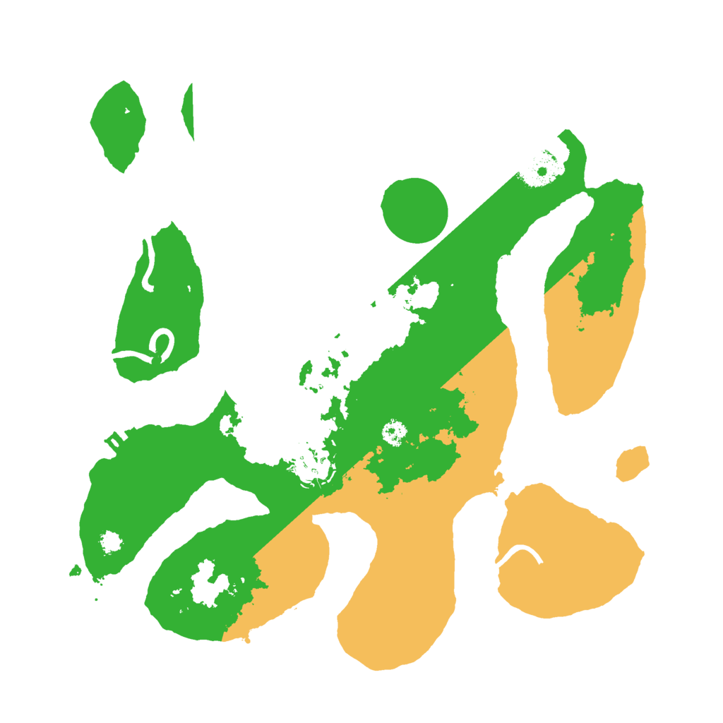 Biome Rust Map: Procedural Map, Size: 3000, Seed: 13987