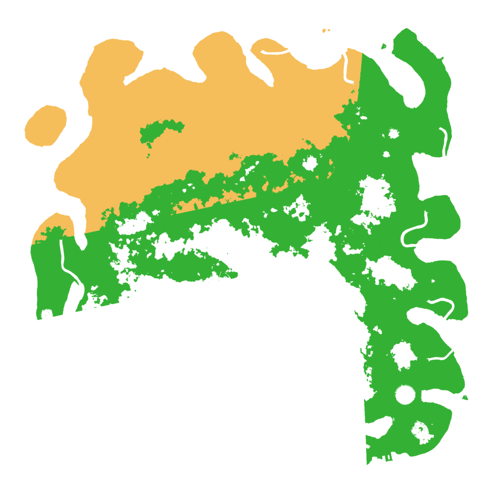 Biome Rust Map: Procedural Map, Size: 4500, Seed: 45282442