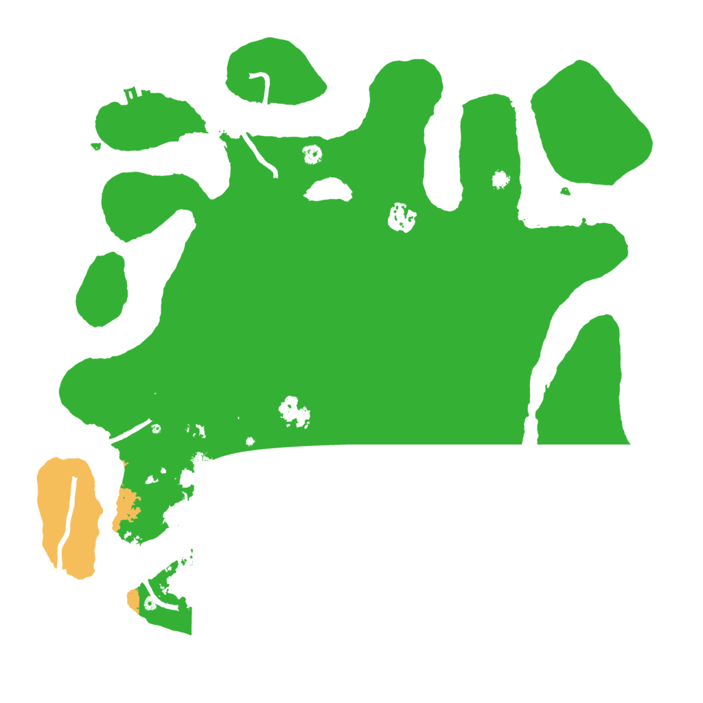 Biome Rust Map: Procedural Map, Size: 3700, Seed: 949376769