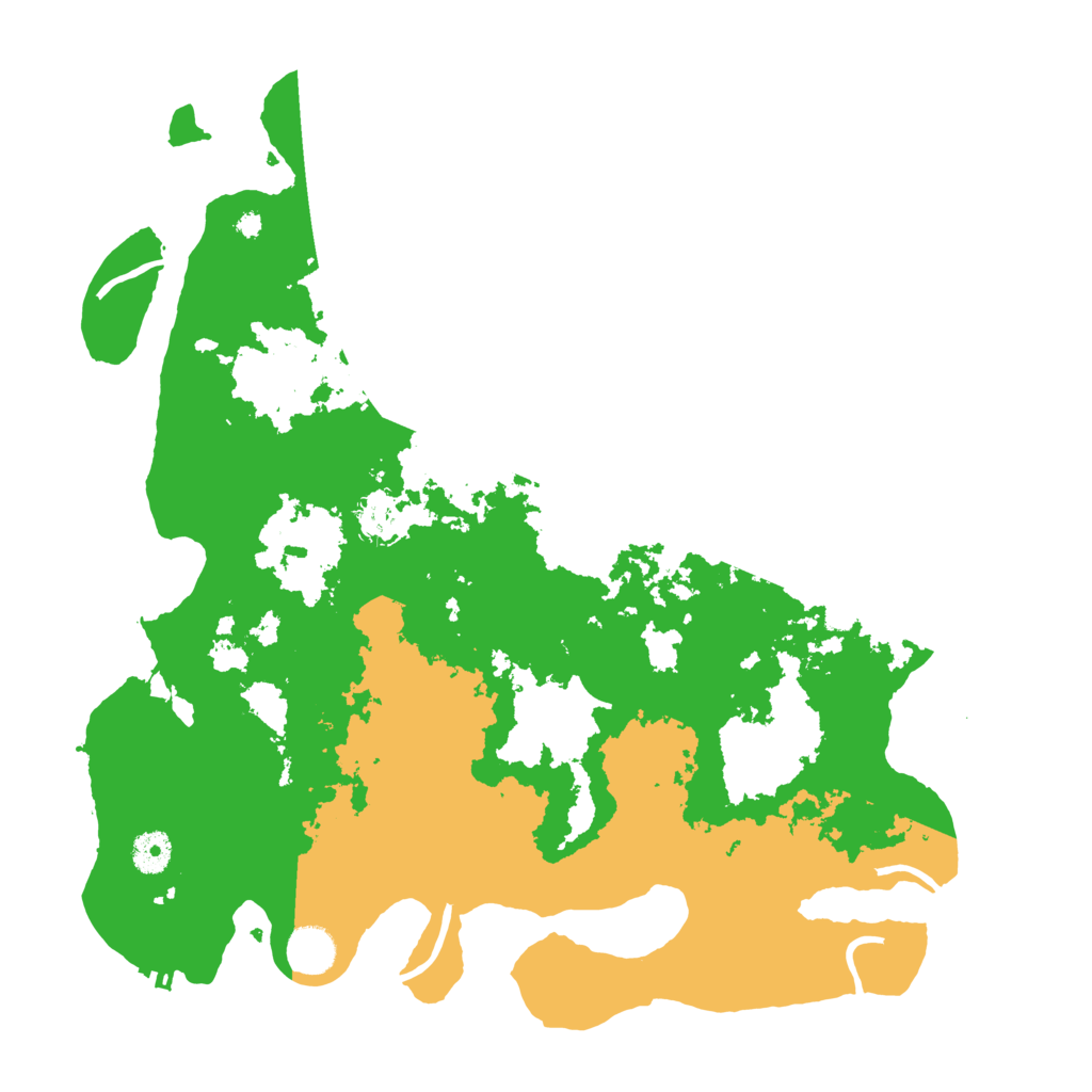 Biome Rust Map: Procedural Map, Size: 4000, Seed: 991639
