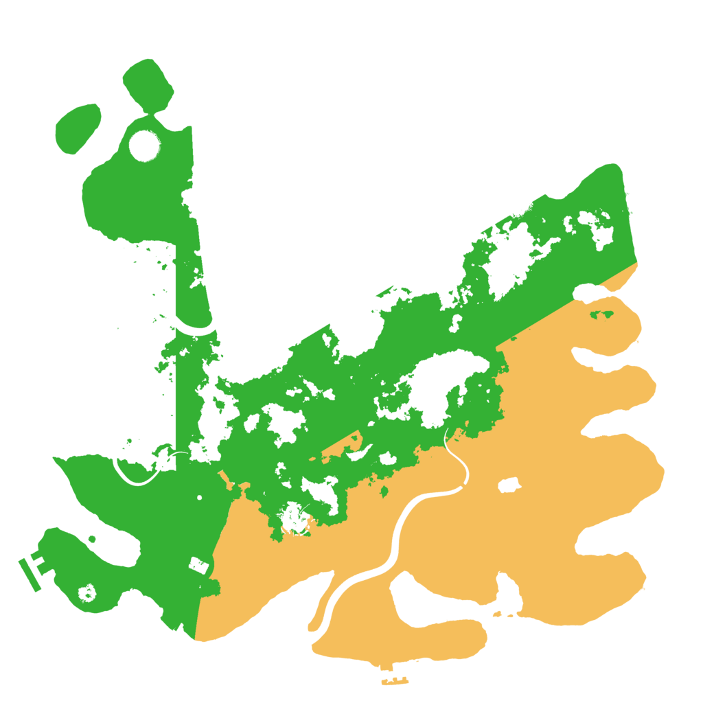 Biome Rust Map: Procedural Map, Size: 4000, Seed: 694818