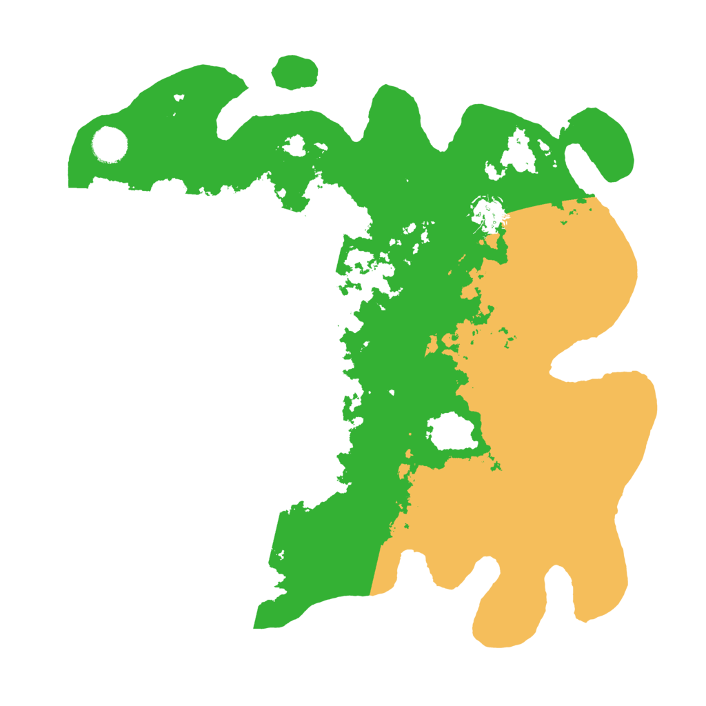 Biome Rust Map: Barren, Size: 3500, Seed: 1024042719