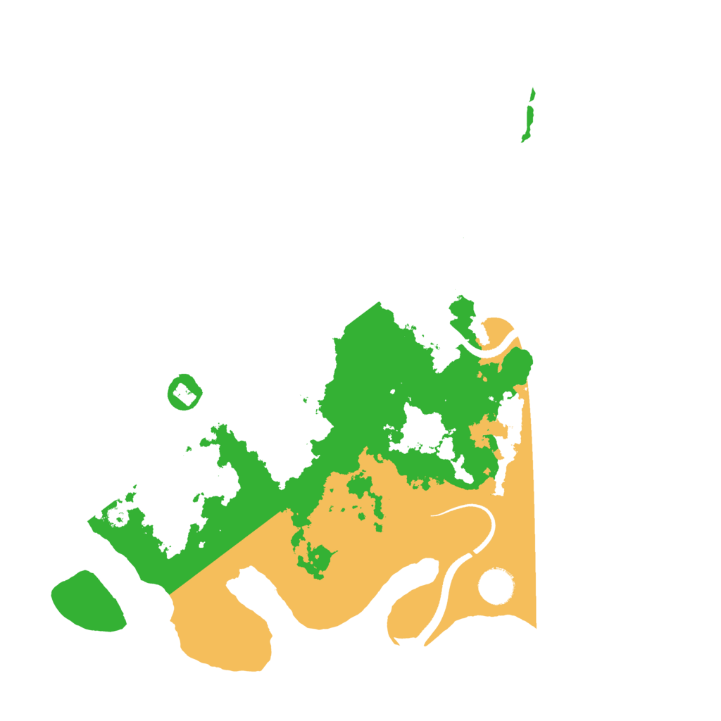 Biome Rust Map: Procedural Map, Size: 3550, Seed: 231741
