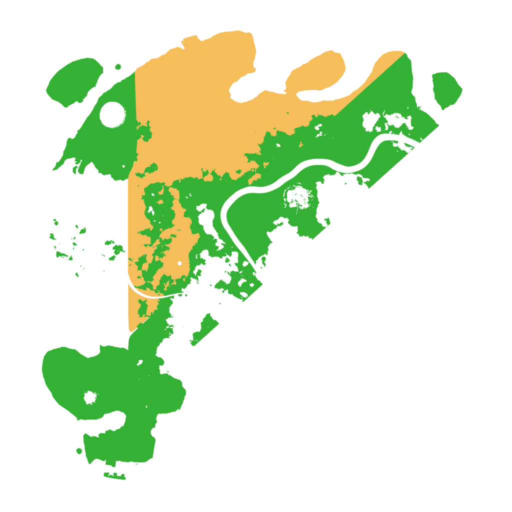 Biome Rust Map: Procedural Map, Size: 3550, Seed: 771950