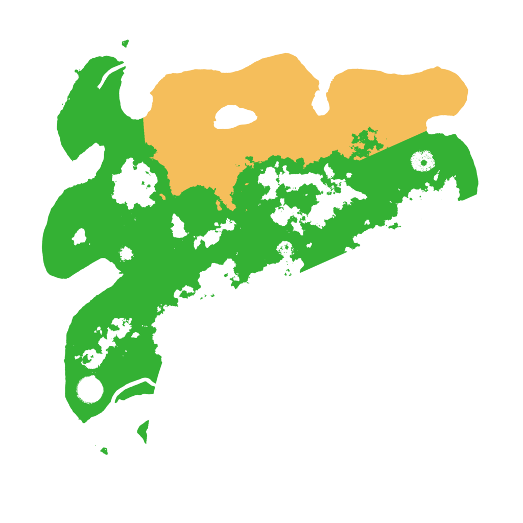 Biome Rust Map: Procedural Map, Size: 3500, Seed: 1233413925