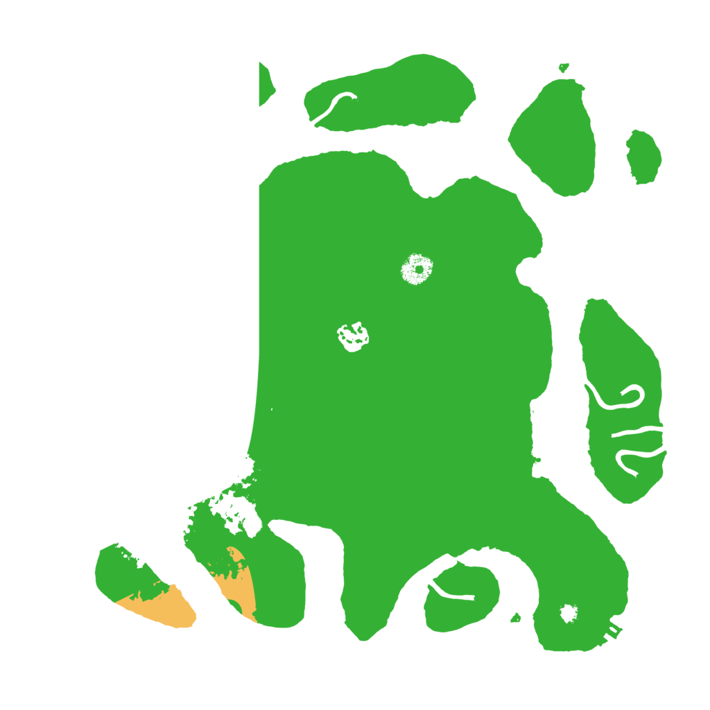 Biome Rust Map: Procedural Map, Size: 3500, Seed: 700761786