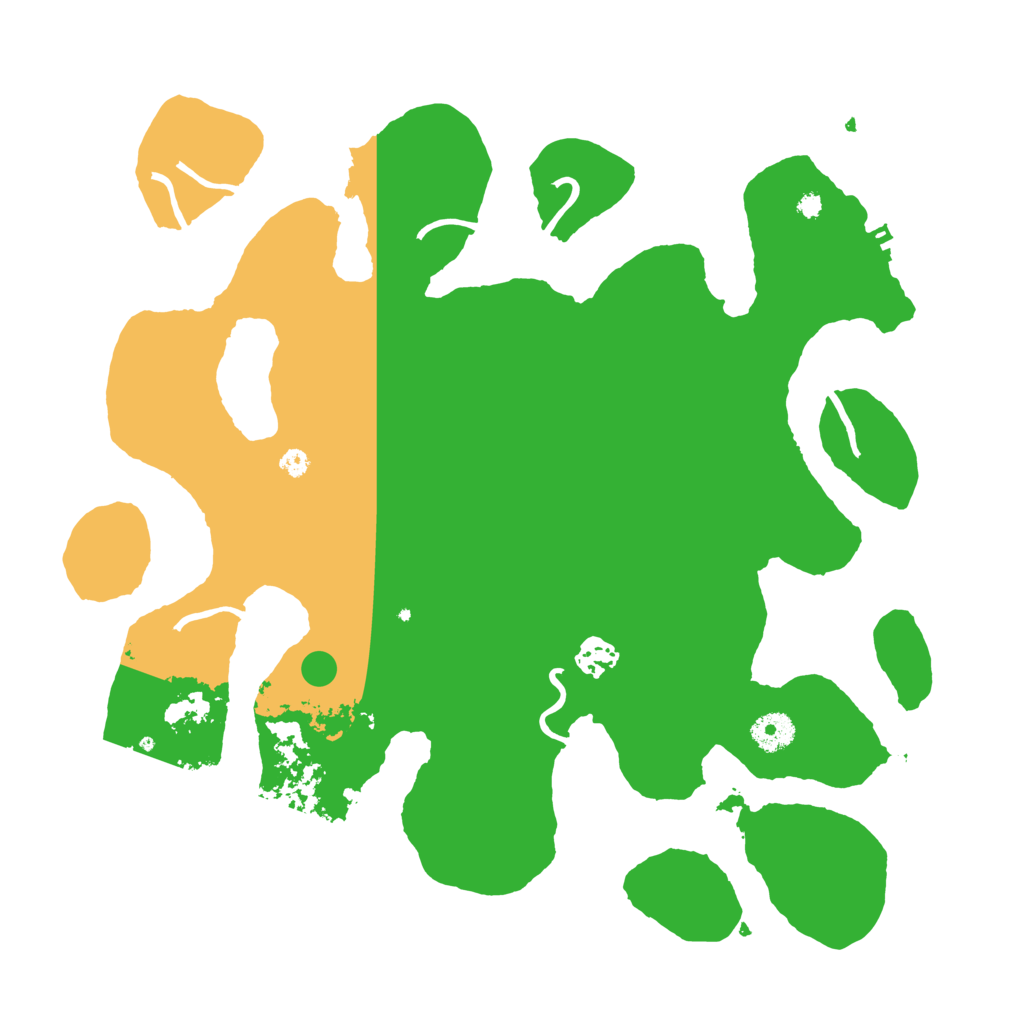 Biome Rust Map: Procedural Map, Size: 3800, Seed: 3361