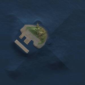 Thumbnail Rust Map: Procedural Map, Size: 1000, Seed: 123, 2 Monuments