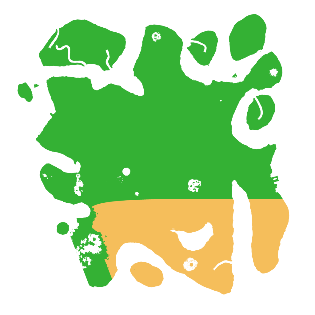 Biome Rust Map: Procedural Map, Size: 3550, Seed: 551780