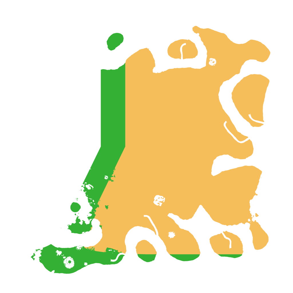 Biome Rust Map: Procedural Map, Size: 4000, Seed: 84091