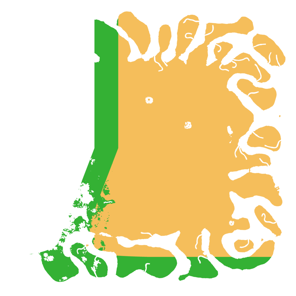 Biome Rust Map: Procedural Map, Size: 6000, Seed: 45173747