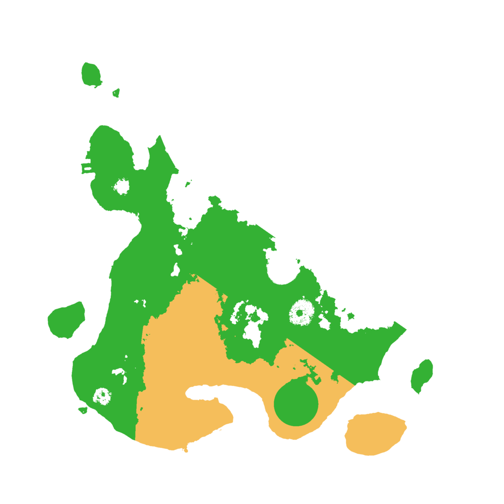 Biome Rust Map: Procedural Map, Size: 3000, Seed: 505059980