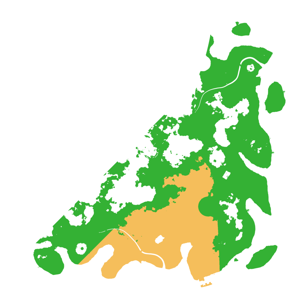 Biome Rust Map: Procedural Map, Size: 4000, Seed: 772422