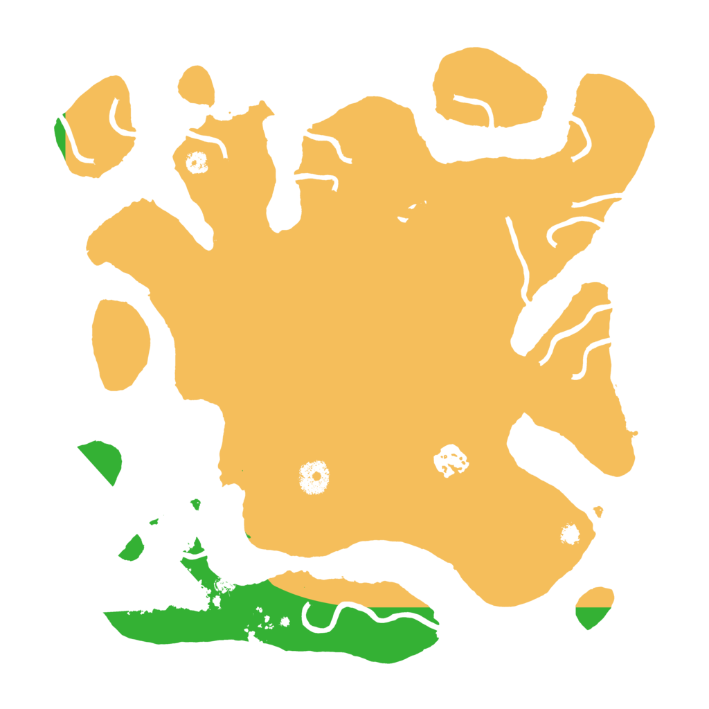 Biome Rust Map: Procedural Map, Size: 3300, Seed: 699777