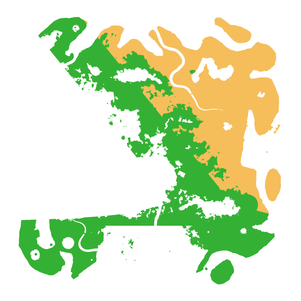 Biome Rust Map: Procedural Map, Size: 4500, Seed: 1649208236