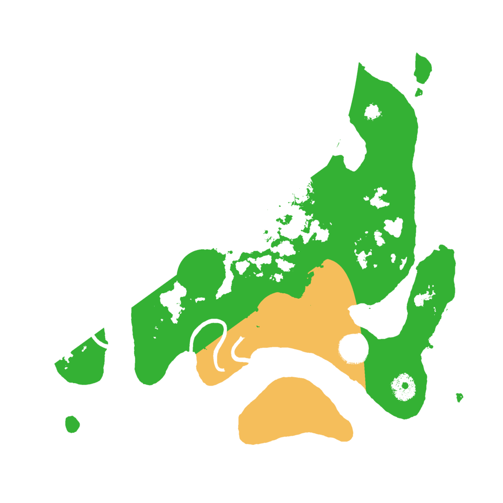 Biome Rust Map: Procedural Map, Size: 3000, Seed: 301069