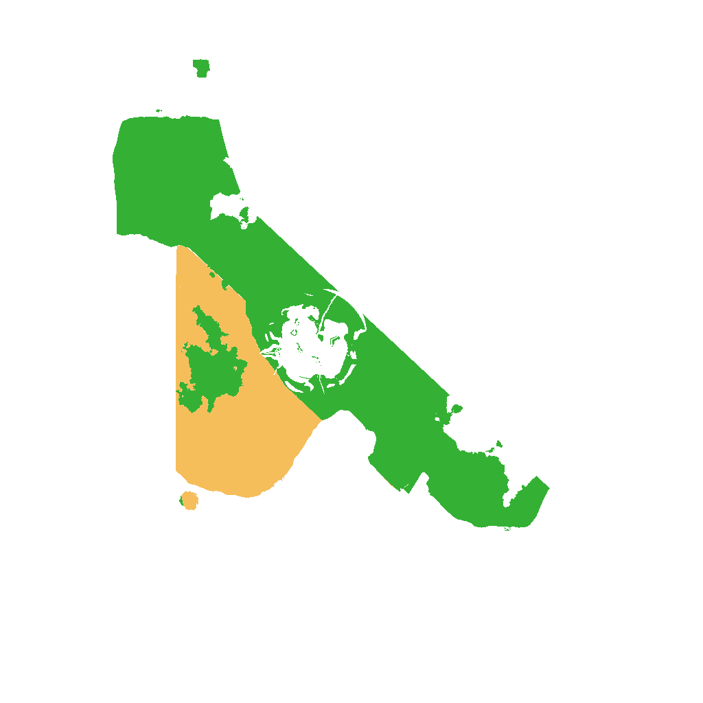 Biome Rust Map: Procedural Map, Size: 1519, Seed: 1519