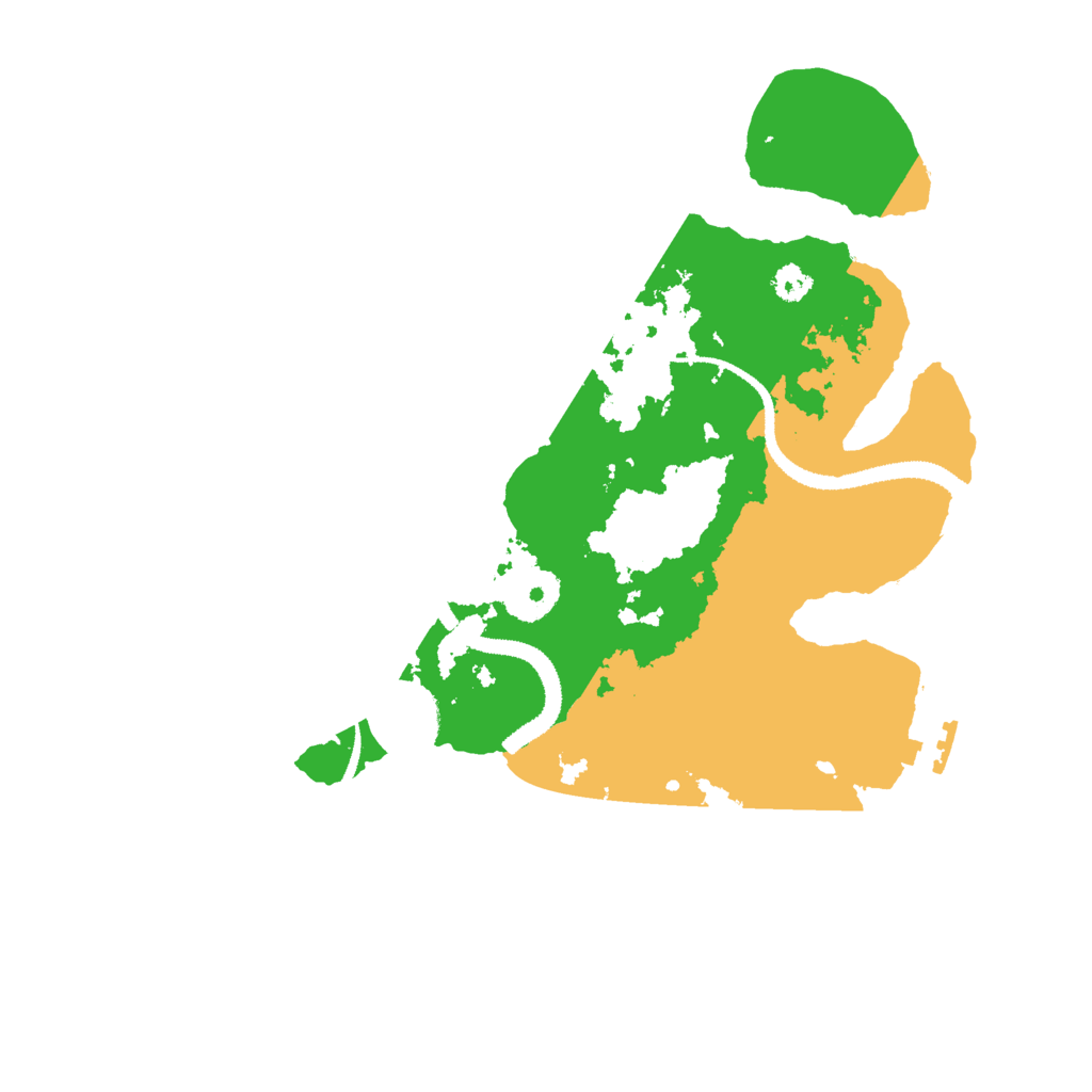 Biome Rust Map: Procedural Map, Size: 3000, Seed: 23748