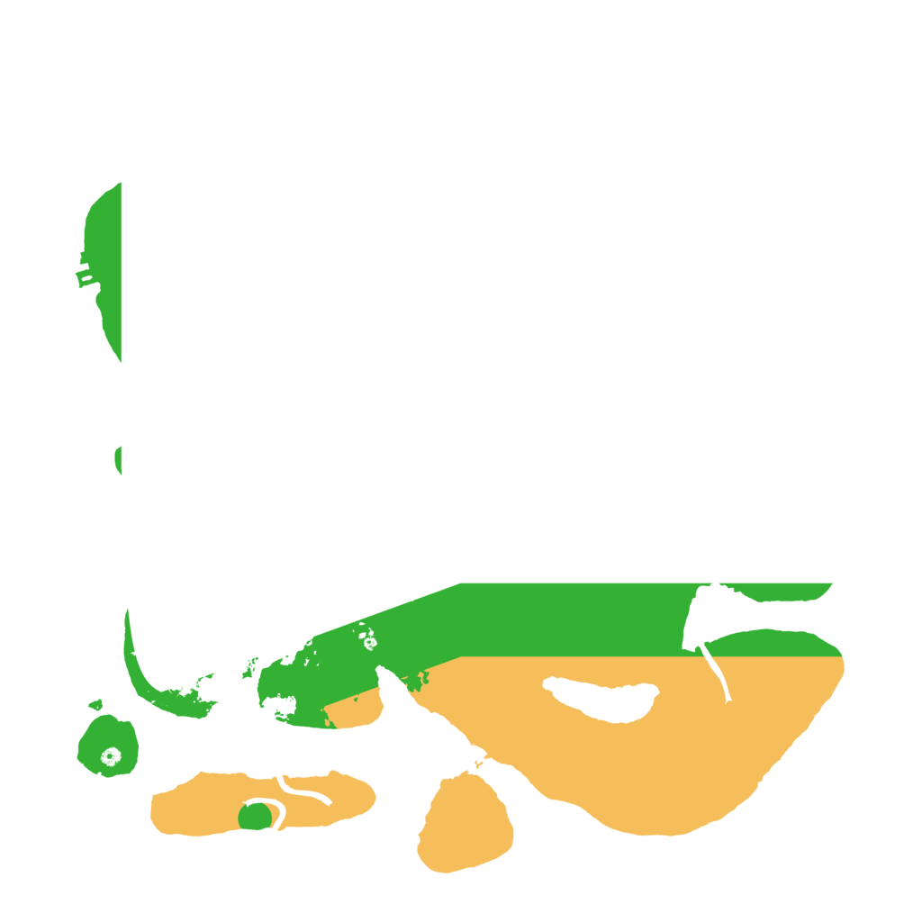 Biome Rust Map: Procedural Map, Size: 3600, Seed: 57899