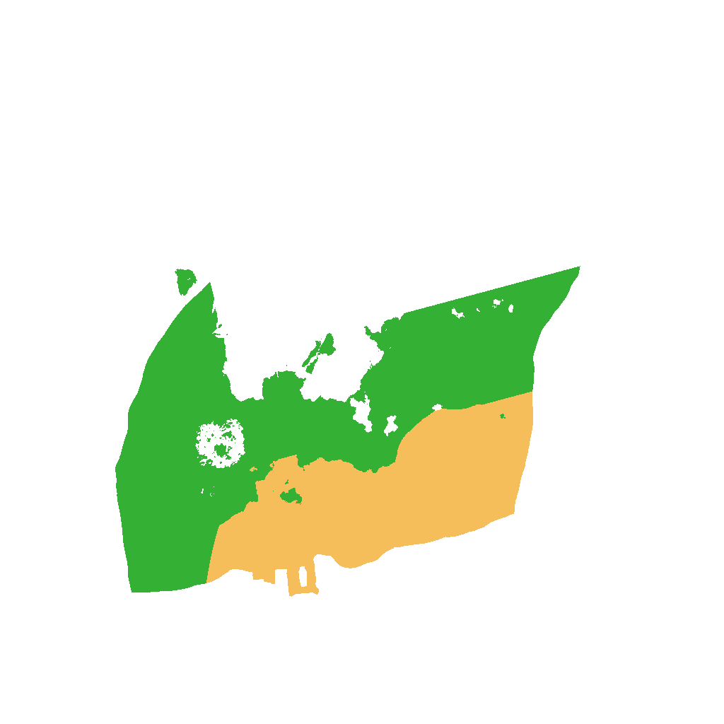 Biome Rust Map: Procedural Map, Size: 1500, Seed: 124557