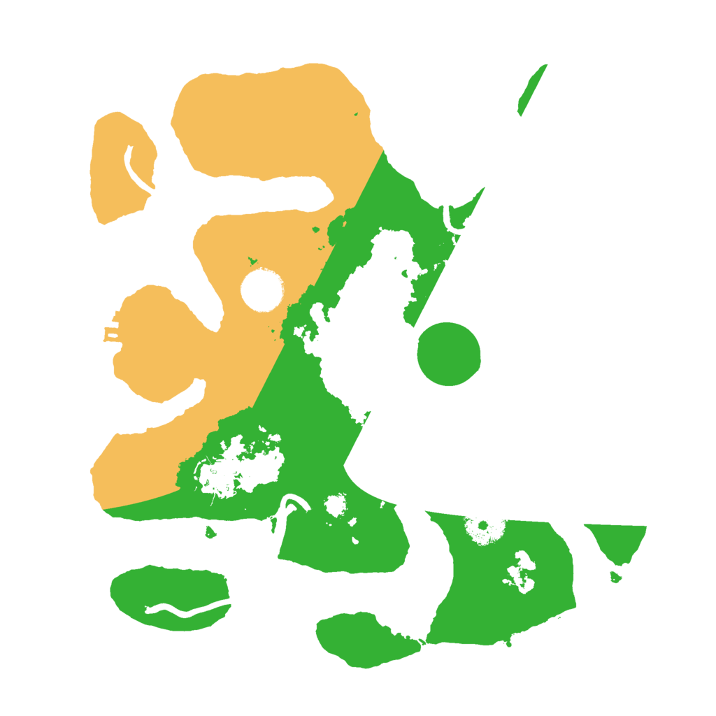 Biome Rust Map: Procedural Map, Size: 3000, Seed: 38