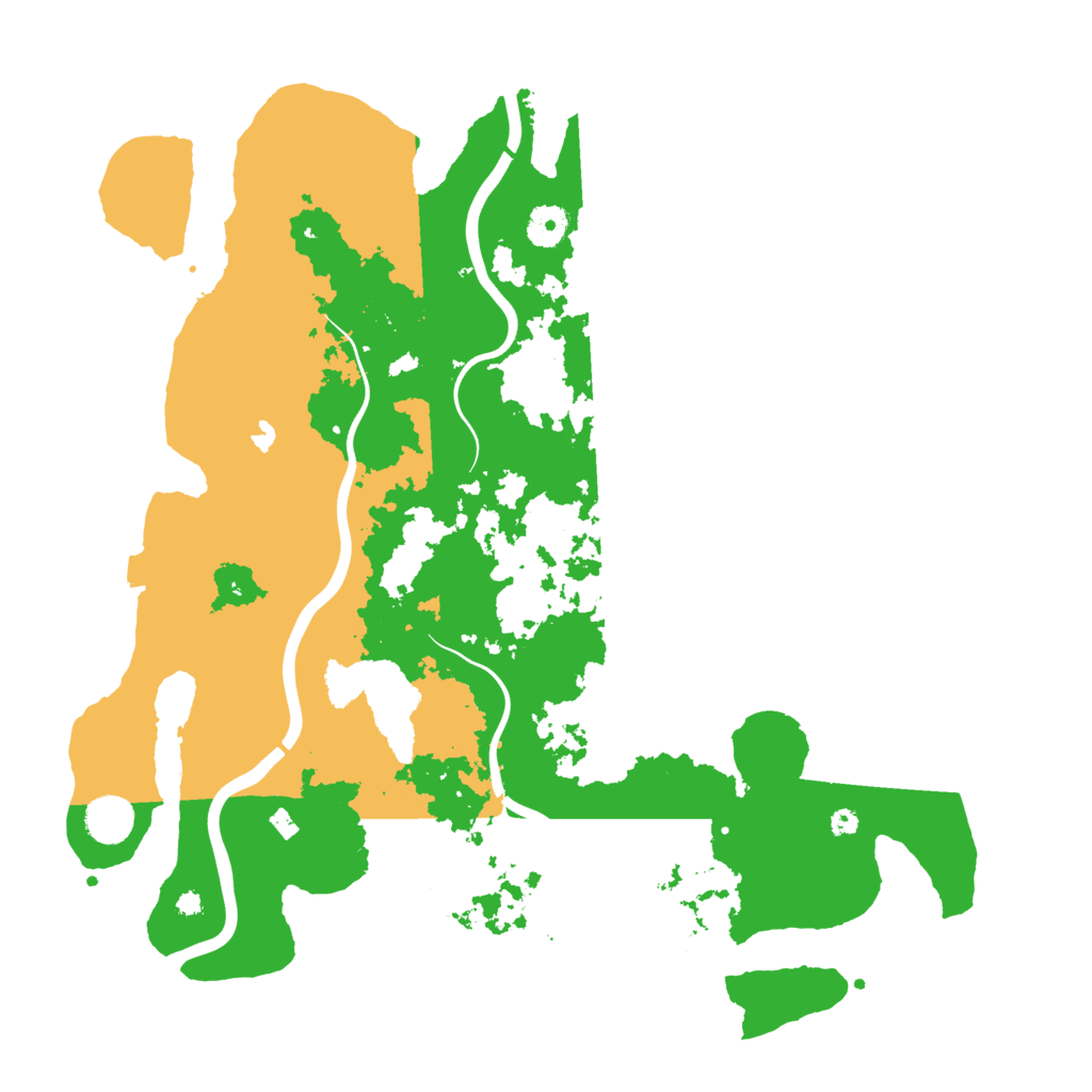 Biome Rust Map: Procedural Map, Size: 4000, Seed: 5286