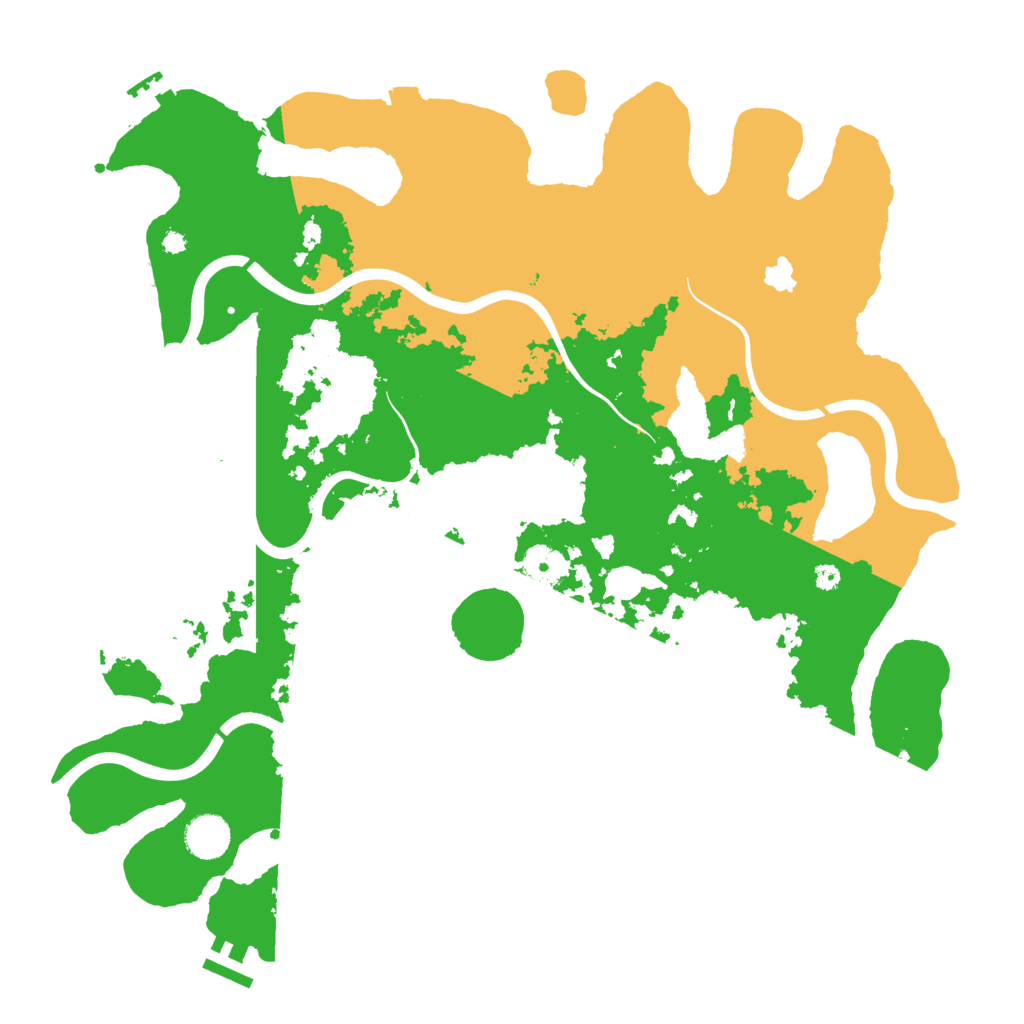 Biome Rust Map: Procedural Map, Size: 4000, Seed: 182