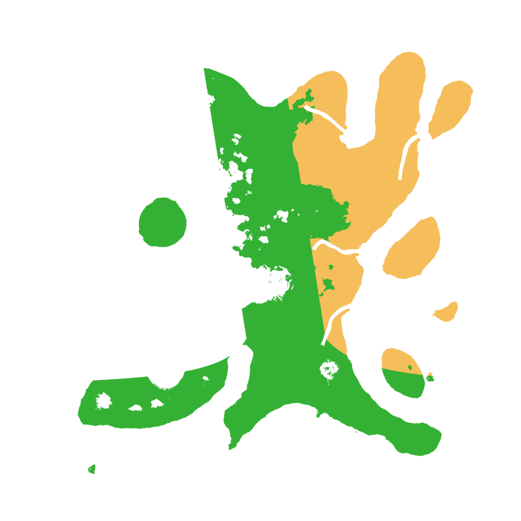 Biome Rust Map: Procedural Map, Size: 3000, Seed: 544947