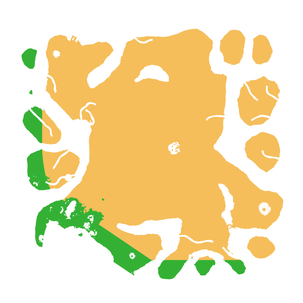 Biome Rust Map: Procedural Map, Size: 3750, Seed: 4444