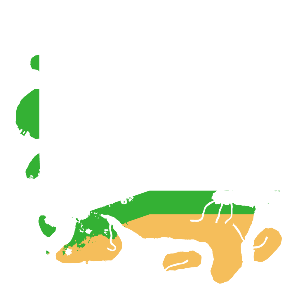 Biome Rust Map: Procedural Map, Size: 3800, Seed: 65