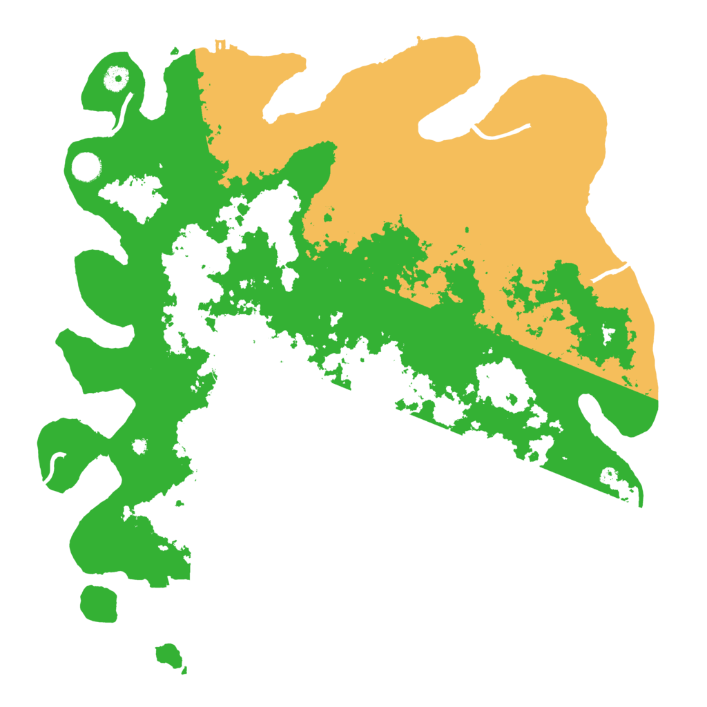 Biome Rust Map: Procedural Map, Size: 4250, Seed: 999