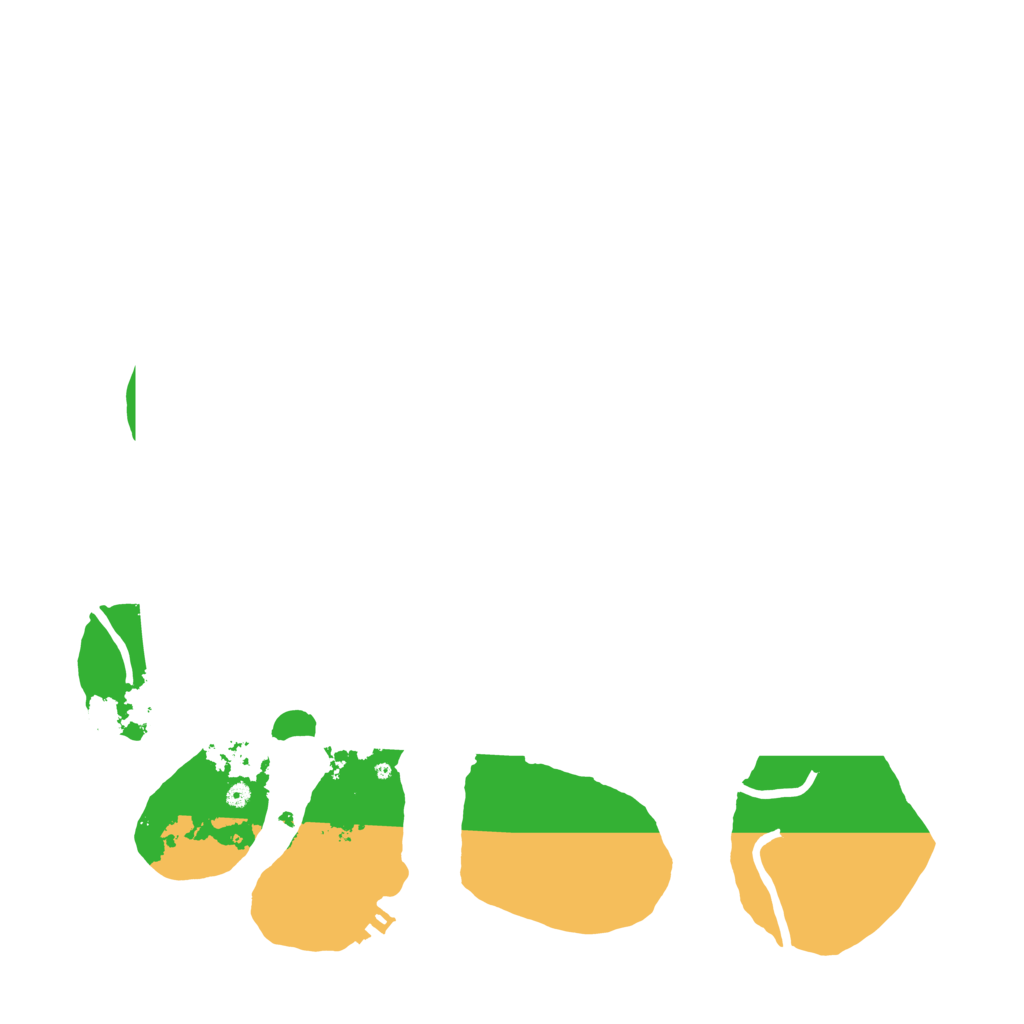 Biome Rust Map: Procedural Map, Size: 3200, Seed: 651880938