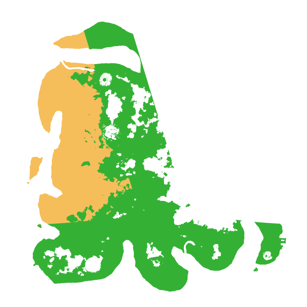 Biome Rust Map: Procedural Map, Size: 3550, Seed: 654707