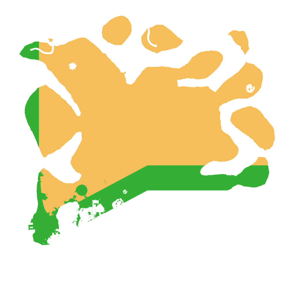 Biome Rust Map: Procedural Map, Size: 3550, Seed: 921674