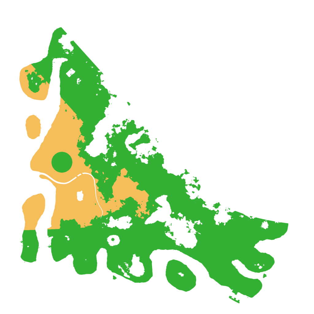 Biome Rust Map: Procedural Map, Size: 4000, Seed: 153