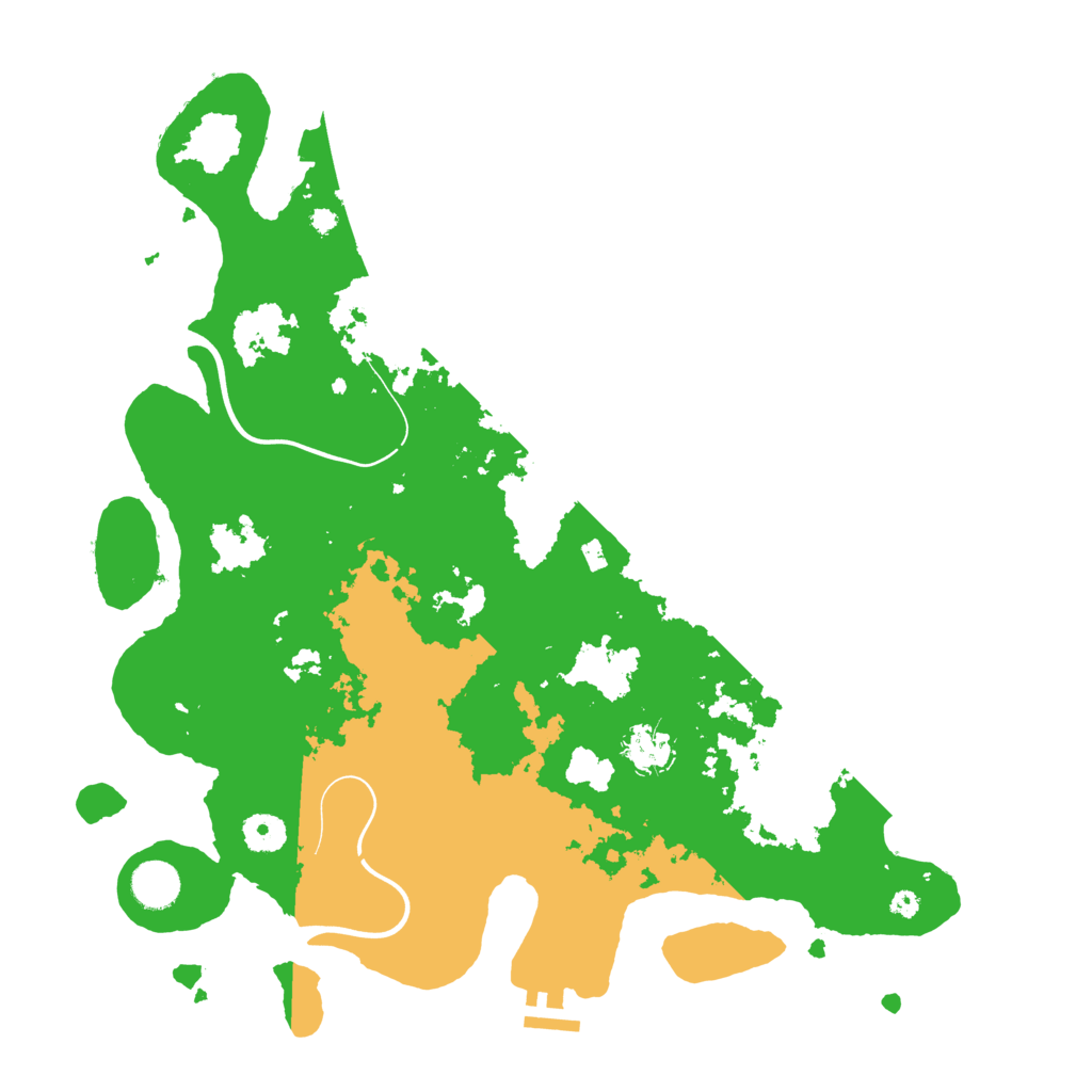 Biome Rust Map: Procedural Map, Size: 3950, Seed: 867700112