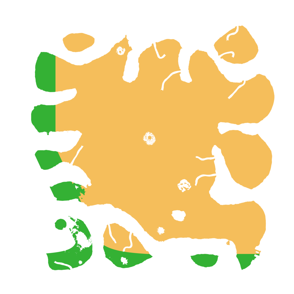 Biome Rust Map: Procedural Map, Size: 3550, Seed: 668843