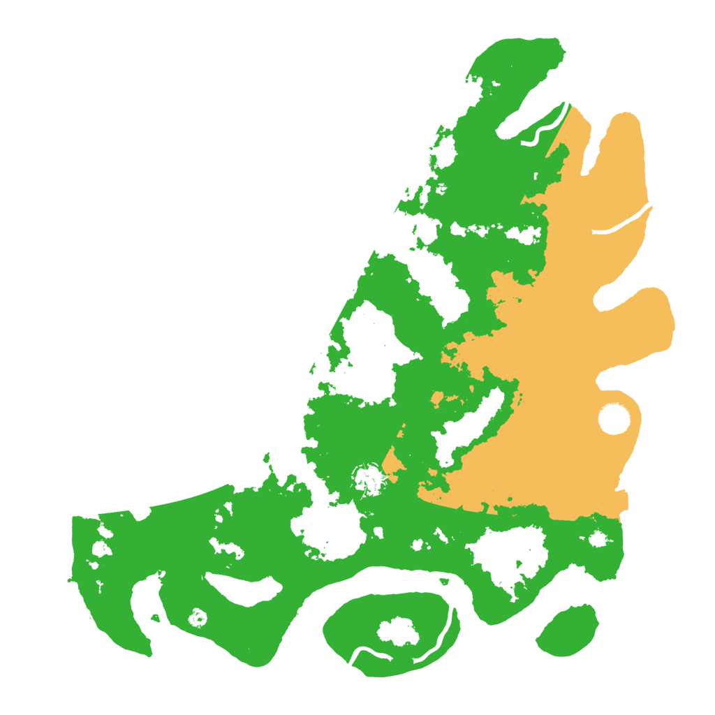 Biome Rust Map: Procedural Map, Size: 4000, Seed: 66875