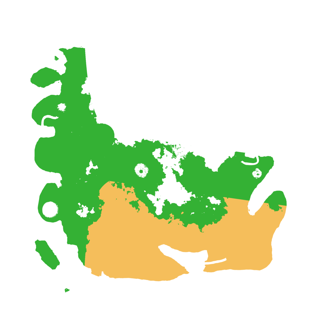 Biome Rust Map: Procedural Map, Size: 3500, Seed: 1940