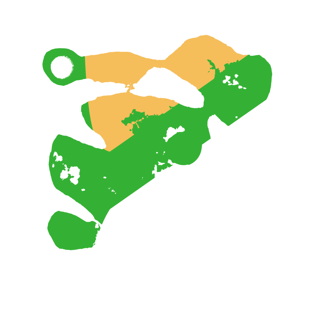 Biome Rust Map: Barren, Size: 2500, Seed: 235