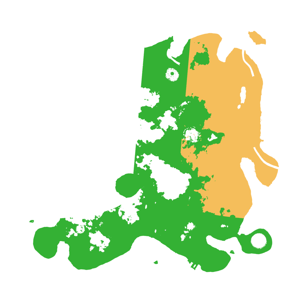 Biome Rust Map: Procedural Map, Size: 3500, Seed: 294