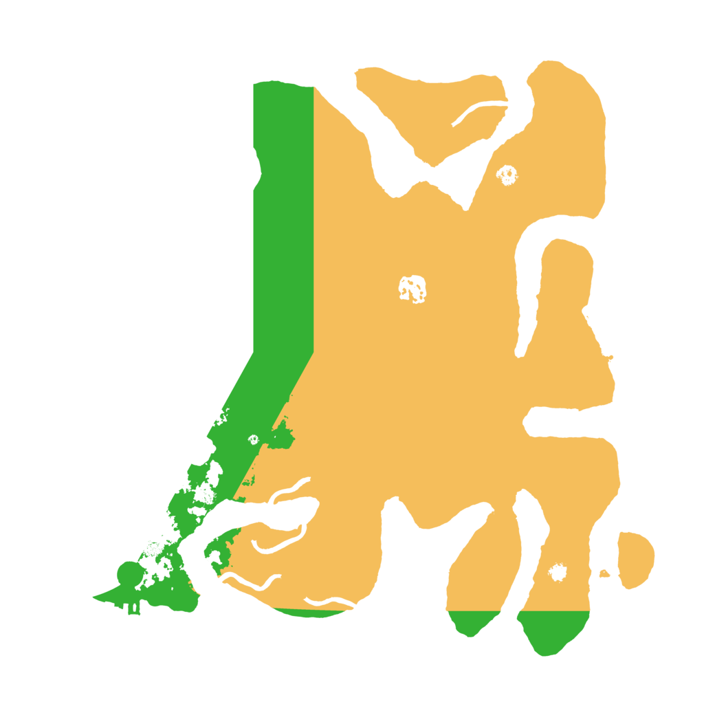 Biome Rust Map: Procedural Map, Size: 3600, Seed: 470815108